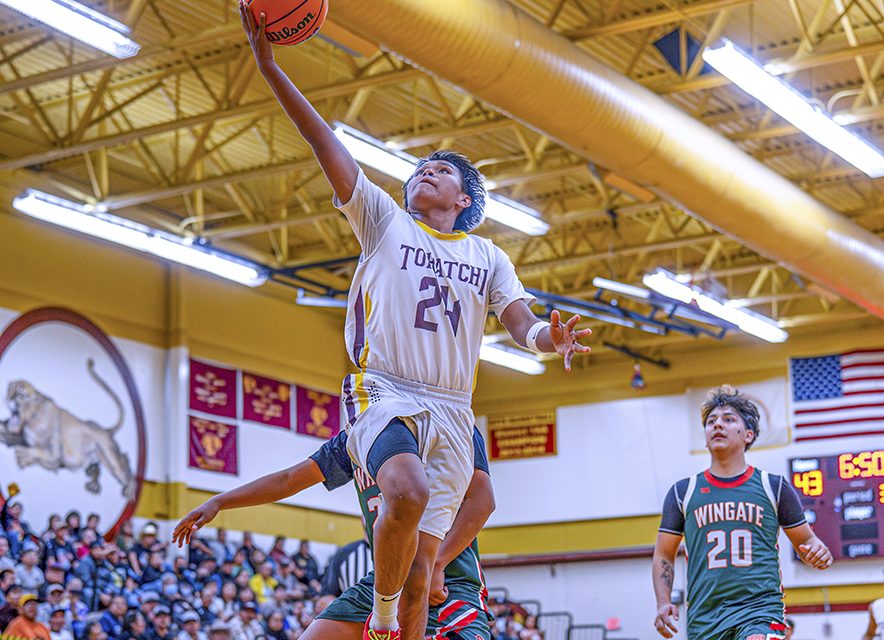 Tohatchi dominates Wingate in 74-44 win, avenges earlier loss