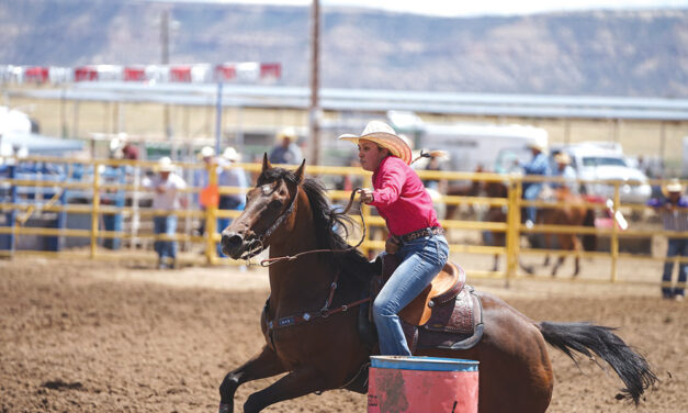 Barrel racer Paige Dale takes top honors at Eastern Navajo Fair